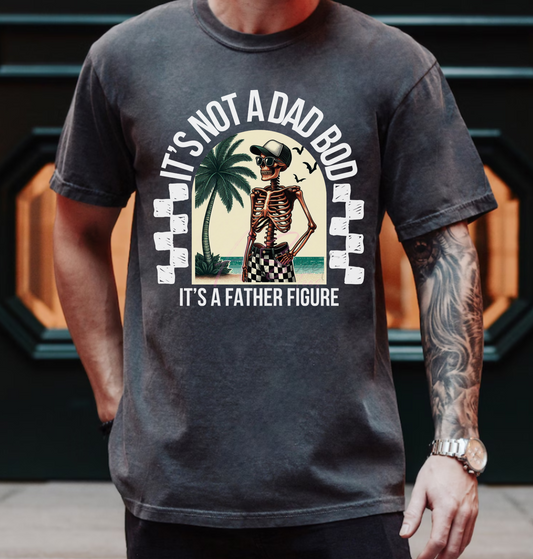 Its Not A Dad Bod, Its A Father Figure Retro Tee