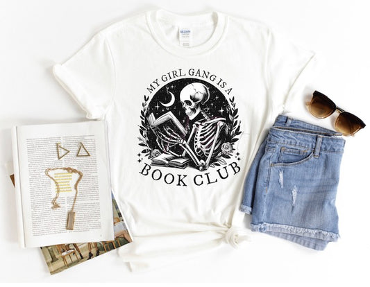 My Girl Gang Is A Book Club Tee